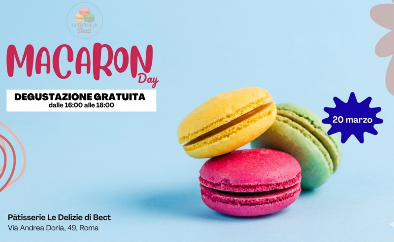 Un’esplosione di dolcezza: ti aspettiamo per il Macaron Day 2026!